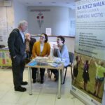 01.02.2020. Kielce. Akcja profilaktyczna w Świętokrzyskim Centrum Onkologii / Wiktor Taszłow / Radio Kielce