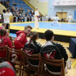 01.02.2020. Kielce. Mistrzostwa Polski Federacji Karate Shinkyokushinkai w hali MOSiR przy ulicy Żytniej / Wiktor Taszłow / Radio Kielce