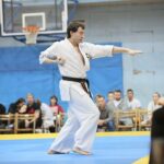 01.02.2020. Kielce. Mistrzostwa Polski Federacji Karate Shinkyokushinkai w hali MOSiR przy ulicy Żytniej / Wiktor Taszłow / Radio Kielce