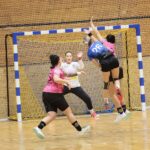 01.02.2020. Kielce. 13. kolejka I ligi piłkarek ręcznych: Korona Handball Kielce - Sośnica Gliwice / Wiktor Taszłow / Radio Kielce