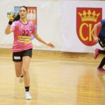 01.02.2020. Kielce. 13. kolejka I ligi piłkarek ręcznych: Korona Handball Kielce - Sośnica Gliwice / Wiktor Taszłow / Radio Kielce