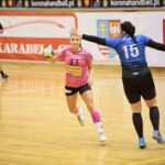 01.02.2020. Kielce. 13. kolejka I ligi piłkarek ręcznych: Korona Handball Kielce - Sośnica Gliwice / Wiktor Taszłow / Radio Kielce