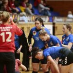 01.02.2020. Kielce. 13. kolejka I ligi piłkarek ręcznych: Korona Handball Kielce - Sośnica Gliwice / Wiktor Taszłow / Radio Kielce