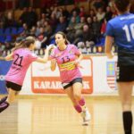 01.02.2020. Kielce. 13. kolejka I ligi piłkarek ręcznych: Korona Handball Kielce - Sośnica Gliwice / Wiktor Taszłow / Radio Kielce