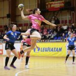 01.02.2020. Kielce. 13. kolejka I ligi piłkarek ręcznych: Korona Handball Kielce - Sośnica Gliwice / Wiktor Taszłow / Radio Kielce