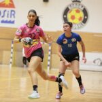 01.02.2020. Kielce. 13. kolejka I ligi piłkarek ręcznych: Korona Handball Kielce - Sośnica Gliwice / Wiktor Taszłow / Radio Kielce