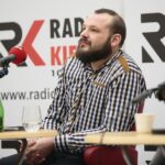 02.02.2020. Radio Kielce. Studio Polityczne. Na zdjęciu: Artur Kopacz – Ruch Narodowy / Wiktor Taszłow / Radio Kielce