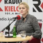 02.02.2020. Radio Kielce. Studio Polityczne. Na zdjęciu: Małgorzata Marenin - SLD / Wiktor Taszłow / Radio Kielce