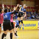 01.02.2020. Kielce. 13. kolejka I ligi piłkarek ręcznych: Korona Handball Kielce - Sośnica Gliwice / Wiktor Taszłow / Radio Kielce