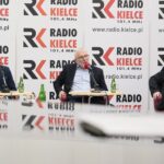 02.02.2020. Radio Kielce. Studio Polityczne. Na zdjęciu (od lewej): Na zdjęciu (od lewej): Piotr Wawrzyk - wiceminister spraw zagranicznych, Lucjan Pietrzczyk – PO, Czesław Siekierski - poseł PSL / Wiktor Taszłow / Radio Kielce
