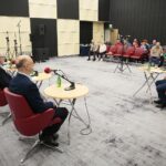 02.02.2020. Radio Kielce. Studio Polityczne. / Wiktor Taszłow / Radio Kielce