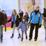 02.02.2020. Kielce. Ferie na lodowisku / Wiktor Taszłow / Radio Kielce
