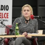 02.02.2020. Radio Kielce. Studio Polityczne. Na zdjęciu: Małgorzata Marenin - SLD / Wiktor Taszłow / Radio Kielce