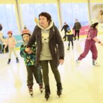 02.02.2020. Kielce. Ferie na lodowisku / Wiktor Taszłow / Radio Kielce