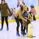 02.02.2020. Kielce. Ferie na lodowisku / Wiktor Taszłow / Radio Kielce