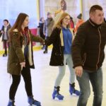 02.02.2020. Kielce. Ferie na lodowisku / Wiktor Taszłow / Radio Kielce