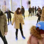 02.02.2020. Kielce. Ferie na lodowisku / Wiktor Taszłow / Radio Kielce