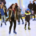 02.02.2020. Kielce. Ferie na lodowisku / Wiktor Taszłow / Radio Kielce