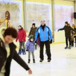 02.02.2020. Kielce. Ferie na lodowisku / Wiktor Taszłow / Radio Kielce