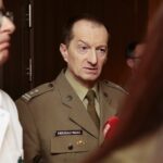 03.02.2020. Kielce. Starostwo Powiatowe. Rozpoczęcie kwalifikacji wojskowej. Na zdjęciu: ppłk Mirosław Smerdzyński - Wojskowy Komendant Uzupełnień w Kielcach / Wiktor Taszłow / Radio Kielce