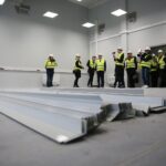 04.02.2020. Kielce. Budowa Centrum Kształcenia Zawodowego / Wiktor Taszłow / Radio Kielce