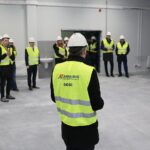 04.02.2020. Kielce. Budowa Centrum Kształcenia Zawodowego / Wiktor Taszłow / Radio Kielce