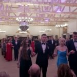 15.02.2020. Studniówka LO nr 1 w Zespole Szkół Ogólnokształcących w Ostrowcu Świętokrzyskim / Emilia Sitarska / Radio Kielce