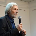 07.03.2020. Jędrzejów. Wystawa „Moja prezentacja”. Na zdjęciu: Piotr Kaleta - kurator wystawy / Ewa Pociejowska-Gawęda / Radio Kielce