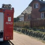 27.03.2020. Pawłów. Pożar domu jednorodzinnego / PSK PSP Starachowice