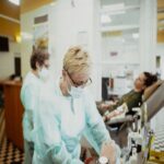 19.03.2020. Kielce. Ochotnicy z 10. Świętokrzyskiej Brygady Obrony Terytorialnej honorowo oddali krew / Wojska Obrony Terytorialnej