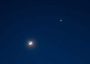 Księżyc i Wenus / Mateusz Kalisz/AstroLife