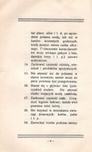 Broszura "Przeciw zarazie. Najważniejsze wiadomości i przepisy, tyczące się zarazy i chorób zaraźliwych" autorstwa dra Feliksa Przypkowskiego / Ewa Pociejowska-Gawęda / Radio Kielce