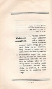 Broszura "Przeciw zarazie. Najważniejsze wiadomości i przepisy, tyczące się zarazy i chorób zaraźliwych" autorstwa dra Feliksa Przypkowskiego / Ewa Pociejowska-Gawęda / Radio Kielce