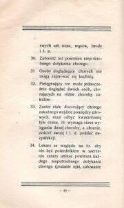 Broszura "Przeciw zarazie. Najważniejsze wiadomości i przepisy, tyczące się zarazy i chorób zaraźliwych" autorstwa dra Feliksa Przypkowskiego / Ewa Pociejowska-Gawęda / Radio Kielce