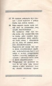 Broszura "Przeciw zarazie. Najważniejsze wiadomości i przepisy, tyczące się zarazy i chorób zaraźliwych" autorstwa dra Feliksa Przypkowskiego / Ewa Pociejowska-Gawęda / Radio Kielce