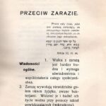 Broszura "Przeciw zarazie. Najważniejsze wiadomości i przepisy, tyczące się zarazy i chorób zaraźliwych" autorstwa dra Feliksa Przypkowskiego / Ewa Pociejowska-Gawęda / Radio Kielce