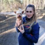 „Koroneczki" włączyły się w akcję #zostanwdomu. Na zdjęciu: Magdalena Skowrońska / archiwum prywatne/Facebook