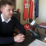 11.03.2020. Sandomierz. Konferencja prasowa burmistrza Marcina Marca dotycząca koronawirusa / Grażyna-Szlęzak-Wójcik / Radio Kielce