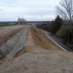 10.03.2020. Ćmielów. Skarpa przy ulicy Opatowskiej / Emilia Sitarska / Radio Kielce