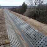 10.03.2020. Ćmielów. Skarpa przy ulicy Opatowskiej / Emilia Sitarska / Radio Kielce