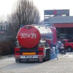 26.03.2020. Denkówek. Pożar hali zakładu meblowego / Emilia Sitarska / Radio Kielce