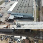 20.03.2020 Kielce. Budowa przedłużenia ulicy Olszewskiego. Wiadukt / Jarosław Kubalski / Radio Kielce