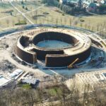 28.03.2020 Busko - Zdrój. Tężnia. Budowa / Jarosław Kubalski / Radio Kielce