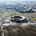 28.03.2020 Busko - Zdrój. Tężnia. Budowa / Jarosław Kubalski / Radio Kielce