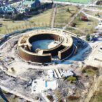 28.03.2020 Busko - Zdrój. Tężnia. Budowa / Jarosław Kubalski / Radio Kielce