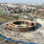 28.03.2020 Busko - Zdrój. Tężnia. Budowa / Jarosław Kubalski / Radio Kielce