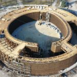 28.03.2020 Busko - Zdrój. Tężnia. Budowa / Jarosław Kubalski / Radio Kielce