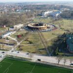 28.03.2020 Busko - Zdrój. Tężnia. Budowa / Jarosław Kubalski / Radio Kielce