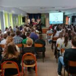 04.03.2020. Suchedniów. Wizyta profesora Jerzego Bralczyka w Szkole Podstawowej nr 3 / Anna Głąb / Radio Kielce