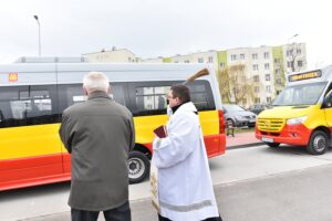 06.03.2020. Końskie. Autobusy komunikacji publicznej / Magdalena Galas-Klusek / Radio Kielce